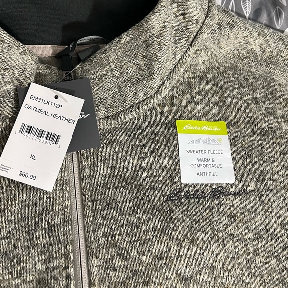 Men’s Eddie Bauer Sweater Fleece Size XL - Picture 2 of 2
